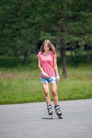 skating girl